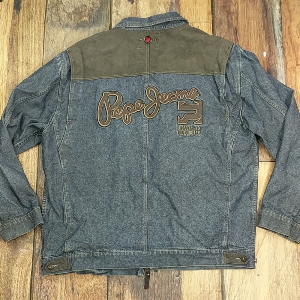 Pepe Jeans Denim Jacket Vintage 90s Size XXXL